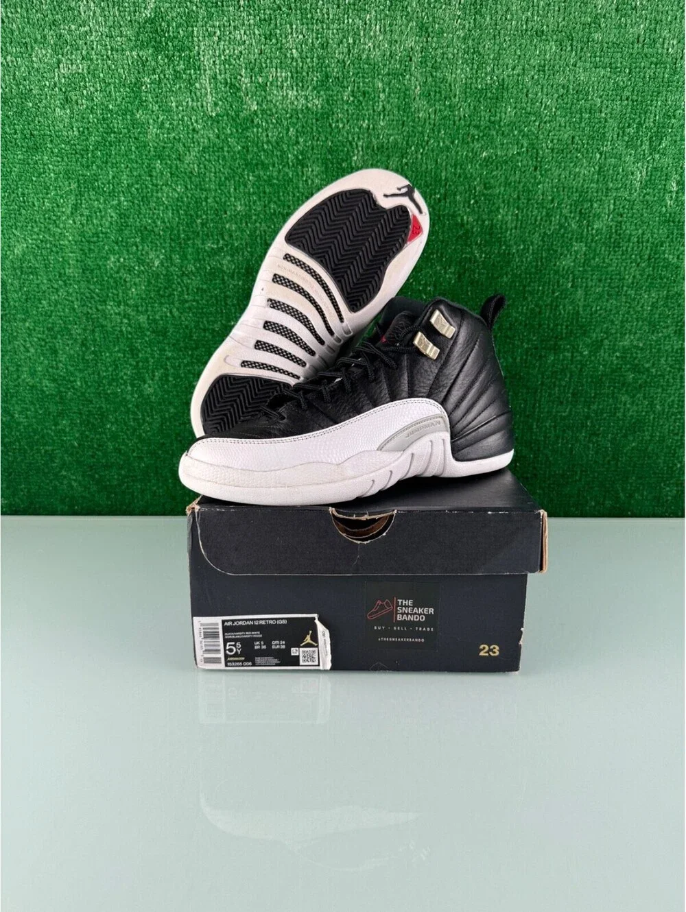 Size 5.5Y - Jordan 12 Retro Mid Playoff GS